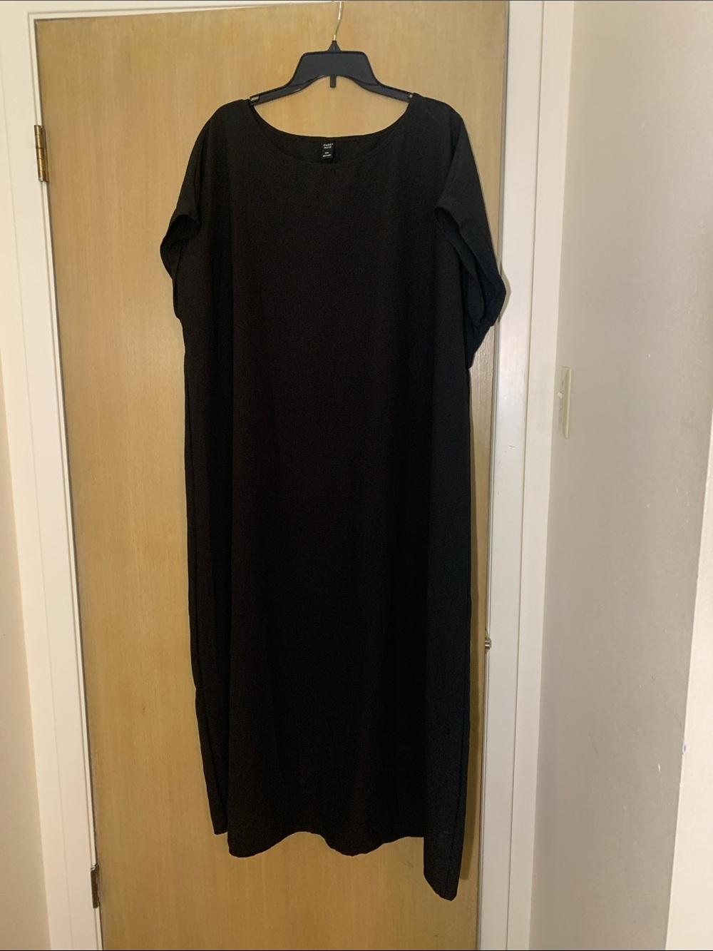 ♥️PLUS SIZE 5X Classic Black Women's Maxie Dress!🖤ADD JEWELRY AND GO!♥️